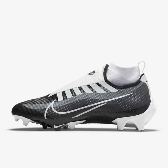 Nike Vapor Edge Pro 360  Football Cleats Mens Black/White DQ3670-001 - Picture 2 of 16
